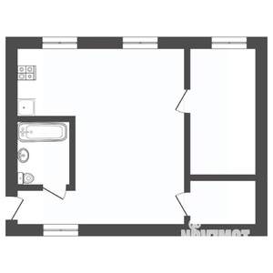 2-к квартира, вторичка, 45м2, 2/5 этаж