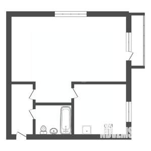 1-к квартира, вторичка, 32м2, 4/5 этаж