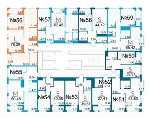1-к квартира, вторичка, 37м2, 22/25 этаж