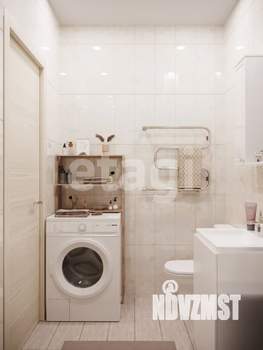 1-к квартира, строящийся дом, 34м2, 3/5 этаж