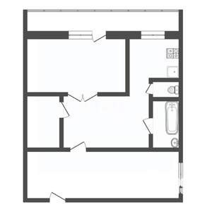 1-к квартира, вторичка, 41м2, 8/9 этаж
