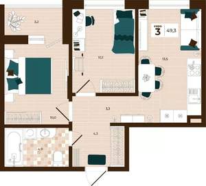 Фото квартиры на продажу (1)