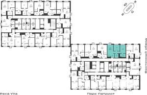 2-к квартира, вторичка, 54м2, 14/25 этаж