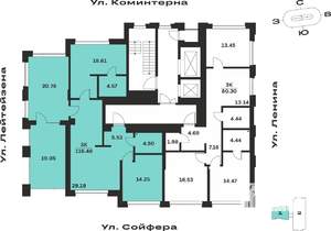 3-к квартира, вторичка, 116м2, 10/10 этаж