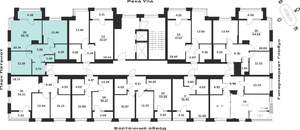 2-к квартира, вторичка, 66м2, 2/13 этаж