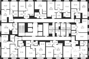 2-к квартира, вторичка, 47м2, 15/25 этаж