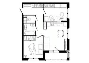 2-к квартира, вторичка, 60м2, 6/25 этаж