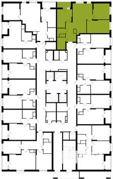 3-к квартира, вторичка, 79м2, 11/25 этаж