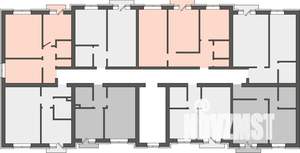 2-к квартира, строящийся дом, 41м2, 2/3 этаж