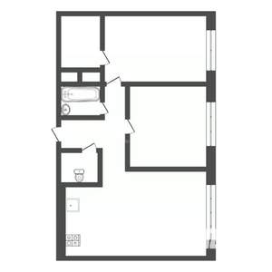 3-к квартира, вторичка, 62м2, 2/14 этаж