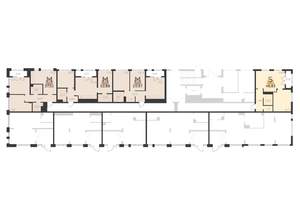 2-к квартира, строящийся дом, 51м2, 1/5 этаж