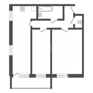 2-к квартира, вторичка, 85м2, 2/9 этаж