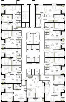 1-к квартира, вторичка, 39м2, 19/25 этаж