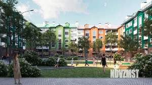 2-к квартира, строящийся дом, 64м2, 5/5 этаж