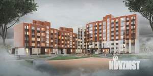 2-к квартира, строящийся дом, 66м2, 2/14 этаж
