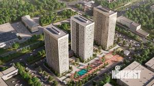 1-к квартира, строящийся дом, 31м2, 20/25 этаж