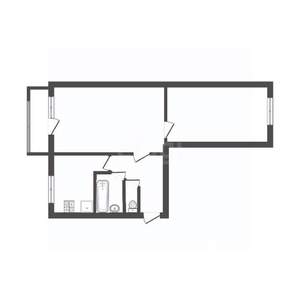 2-к квартира, вторичка, 48м2, 5/5 этаж