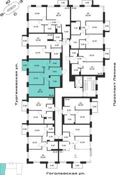 2-к квартира, вторичка, 70м2, 2/7 этаж