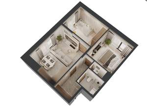 2-к квартира, вторичка, 60м2, 4/10 этаж