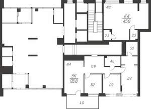 3-к квартира, вторичка, 85м2, 1/24 этаж