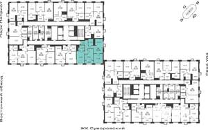 3-к квартира, вторичка, 72м2, 10/25 этаж