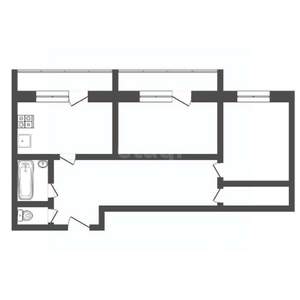 2-к квартира, вторичка, 47м2, 9/9 этаж