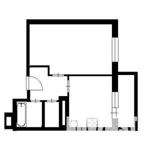 2-к квартира, вторичка, 51м2, 9/9 этаж