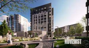 1-к квартира, строящийся дом, 48м2, 4/11 этаж