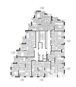 2-к квартира, вторичка, 81м2, 13/21 этаж