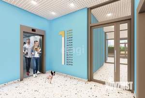 1-к квартира, вторичка, 40м2, 7/17 этаж