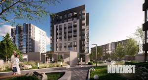 2-к квартира, строящийся дом, 73м2, 1/11 этаж
