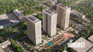 1-к квартира, строящийся дом, 39м2, 7/25 этаж