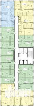 3-к квартира, вторичка, 71м2, 23/25 этаж