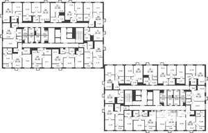 2-к квартира, вторичка, 54м2, 24/25 этаж
