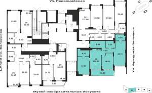 3-к квартира, вторичка, 117м2, 1/9 этаж