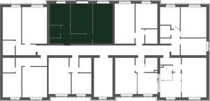 2-к квартира, строящийся дом, 50м2, 1/3 этаж