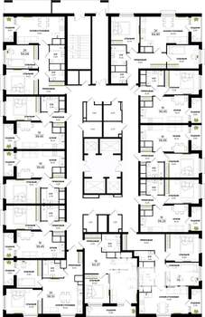 1-к квартира, вторичка, 39м2, 2/25 этаж