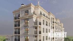 3-к квартира, строящийся дом, 106м2, 4/9 этаж