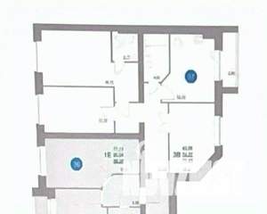 3-к квартира, строящийся дом, 78м2, 3/5 этаж