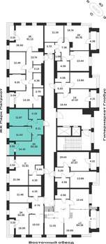 2-к квартира, вторичка, 50м2, 16/16 этаж