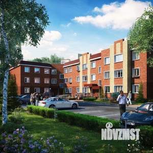 1-к квартира, строящийся дом, 44м2, 16/17 этаж