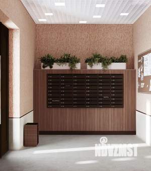1-к квартира, строящийся дом, 45м2, 8/9 этаж