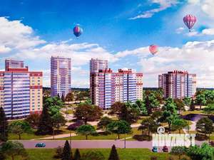 3-к квартира, строящийся дом, 75м2, 4/14 этаж