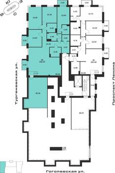 4-к квартира, вторичка, 206м2, 7/7 этаж