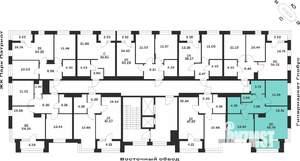 2-к квартира, вторичка, 66м2, 2/13 этаж