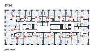 2-к квартира, вторичка, 54м2, 4/19 этаж