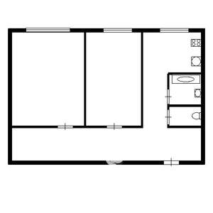 2-к квартира, вторичка, 45м2, 2/5 этаж