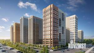 2-к квартира, строящийся дом, 59м2, 4/20 этаж