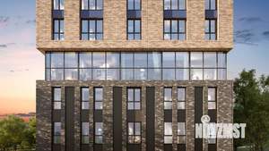 1-к квартира, строящийся дом, 42м2, 2/25 этаж