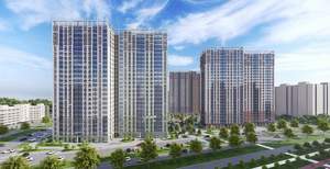 1-к квартира, вторичка, 41м2, 11/25 этаж